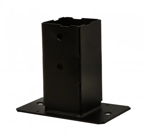 ppjbmb-vierkante-paalvoet-70x70-zwart-ppjbm70pb